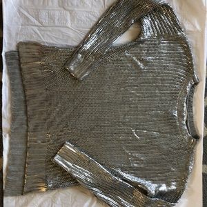 Silver Sweater